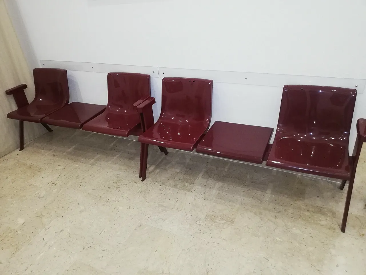 Set di sala d'attesa N.45 Design ETTORE SOTTSASS PER OLIVETI SINTESIS, 1973 5