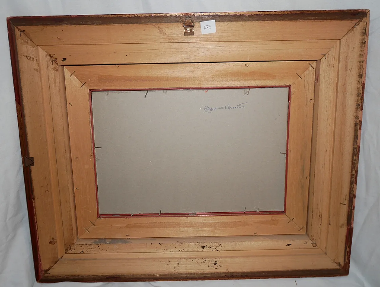 Oil painting on cardboard, 20th century 3