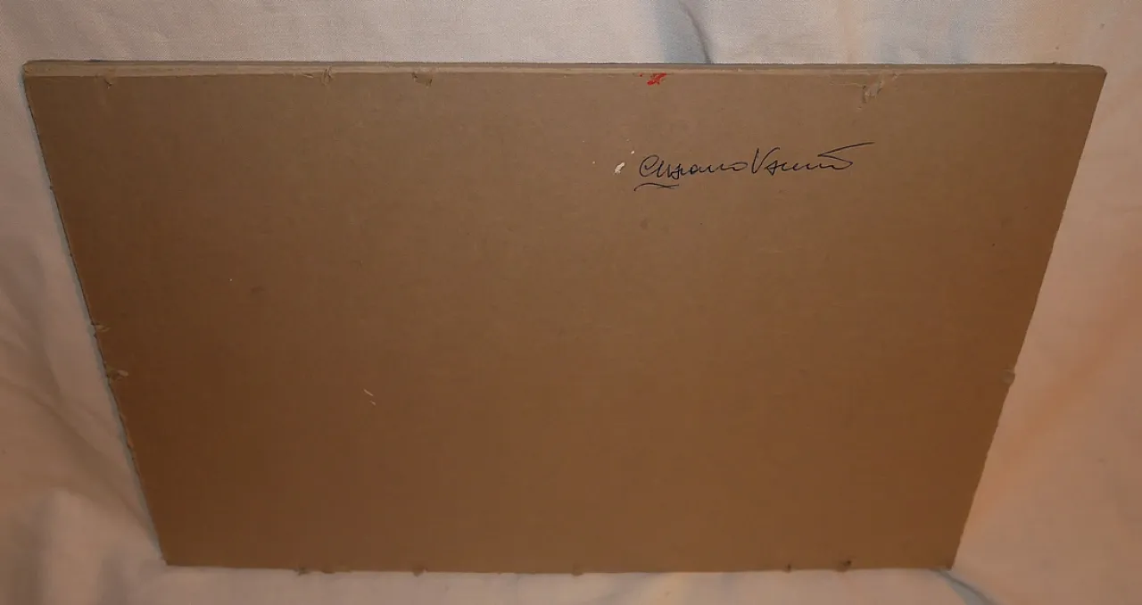 Oil painting on cardboard, 20th century 6