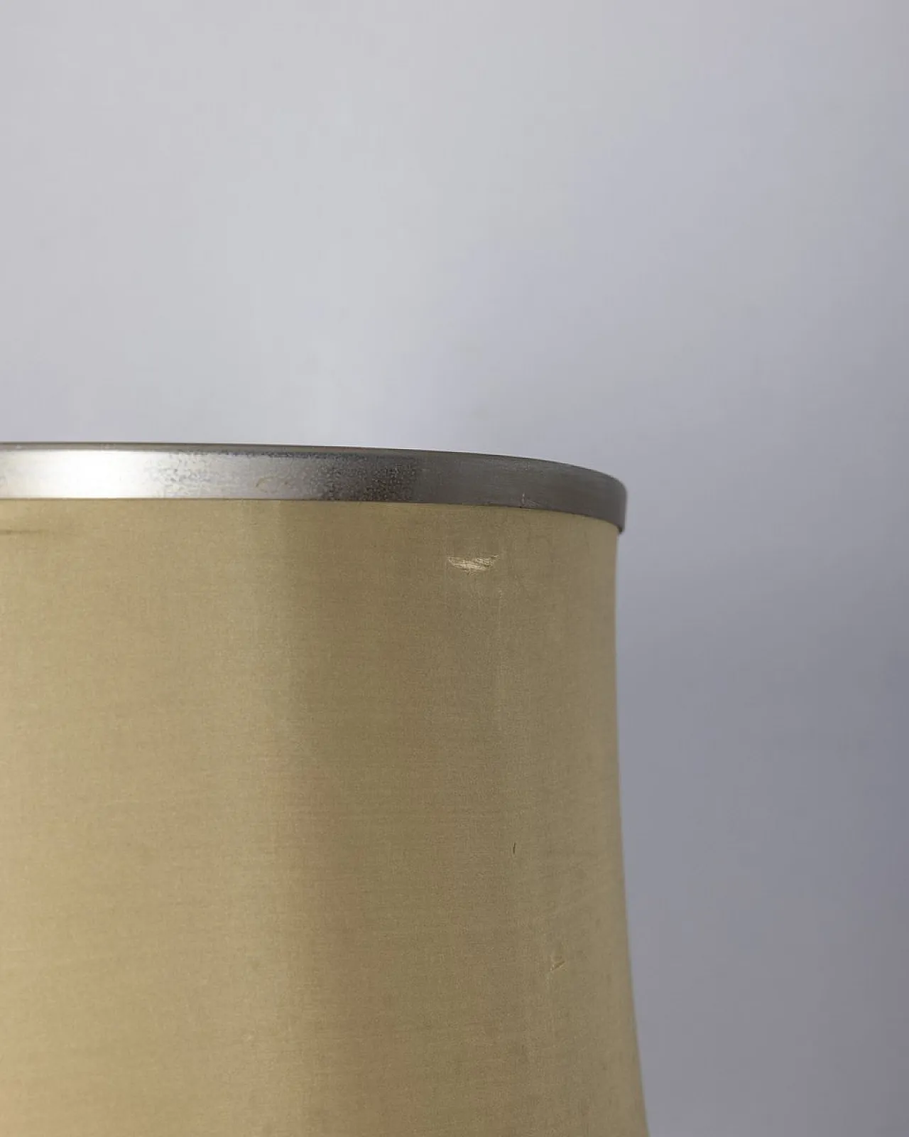 Lampada da terra con sfere in metallo cromato, anni '70 4