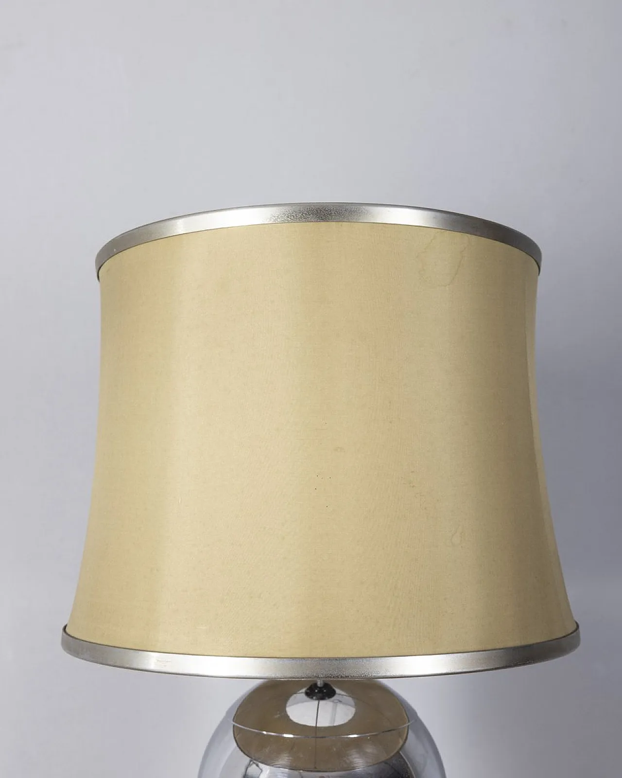 Lampada da terra con sfere in metallo cromato, anni '70 5