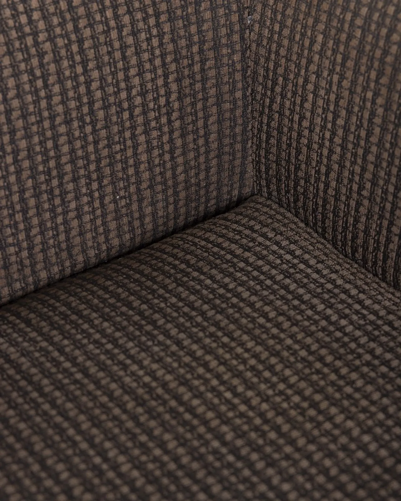 Sedia girevole Cubica in metallo e tessuto di Verzelloni, anni 2000 6