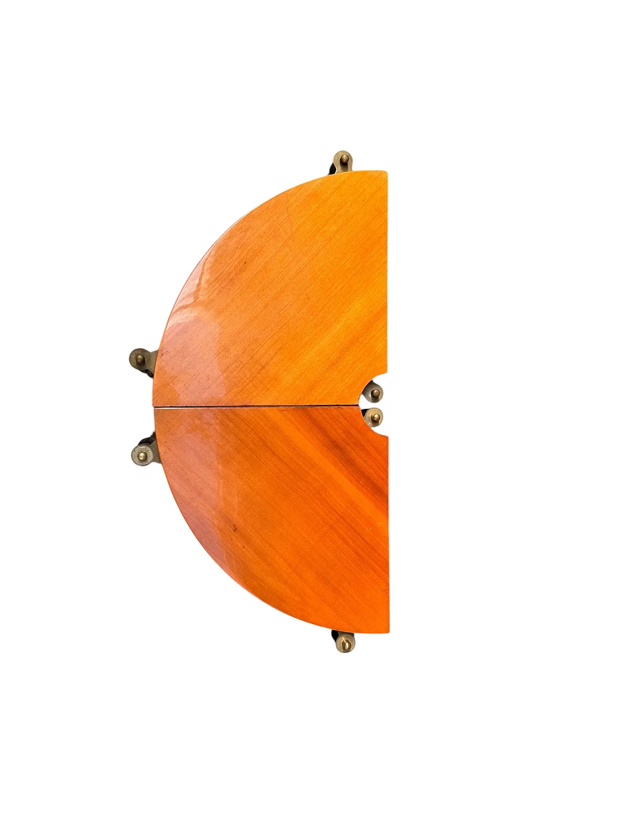 Angular walnut shelf, 60s 7