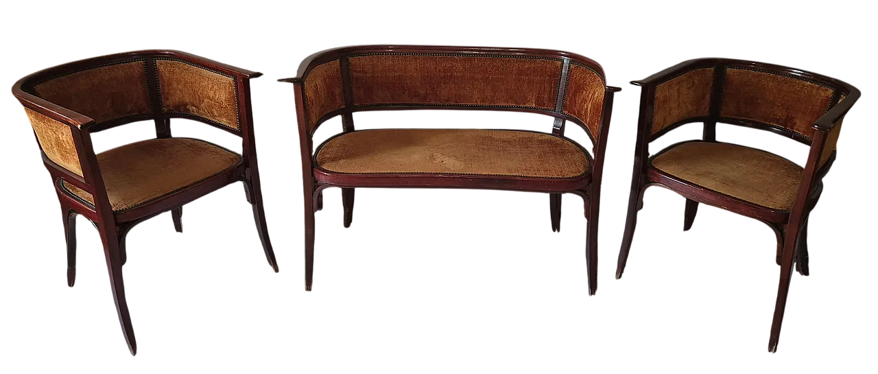 Thonet Mundus living room, early 20th century 21