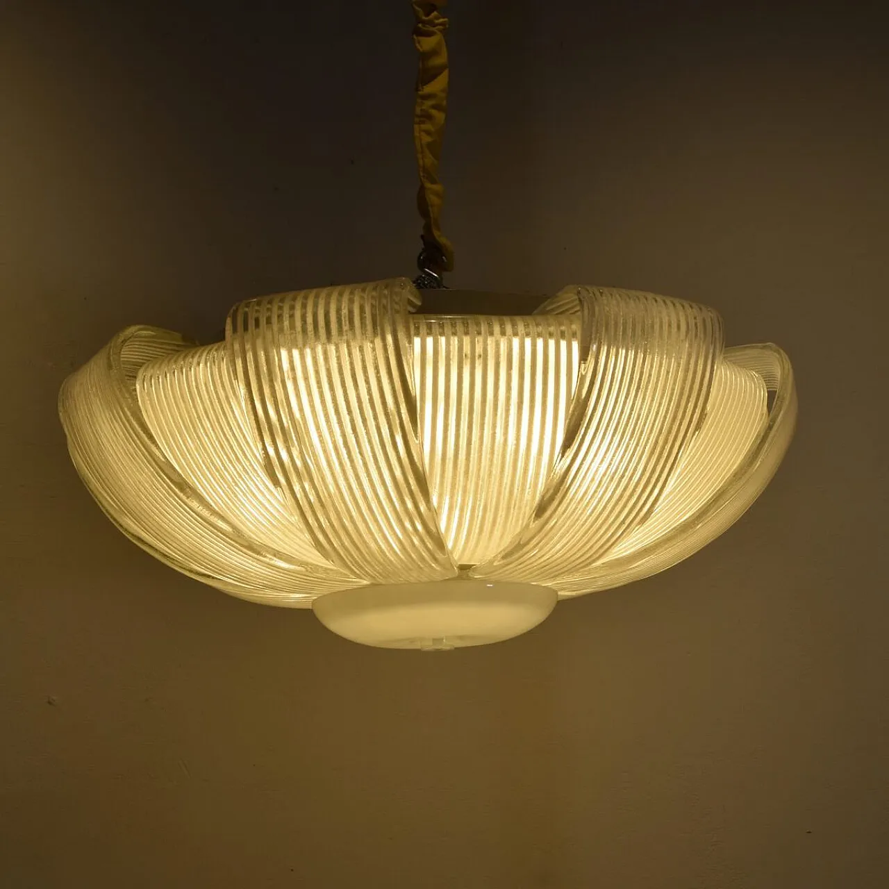 Murano glass pissè money mount by Barovier & Toso, 1950s 4