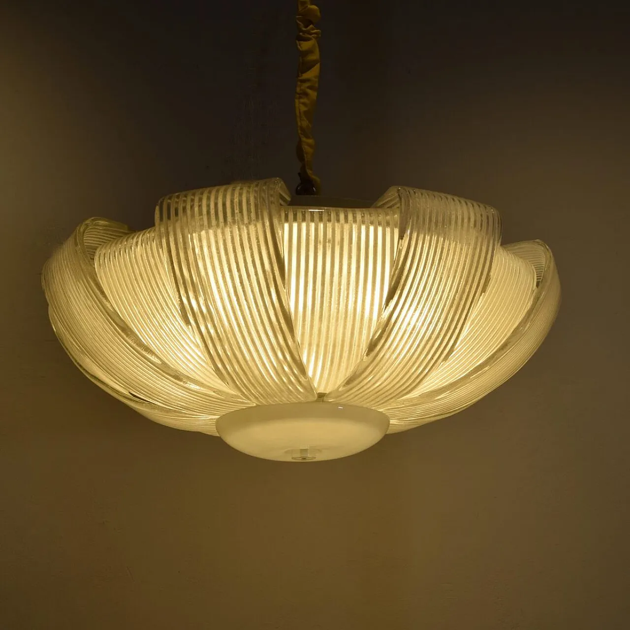 Murano glass pissè money mount by Barovier & Toso, 1950s 7