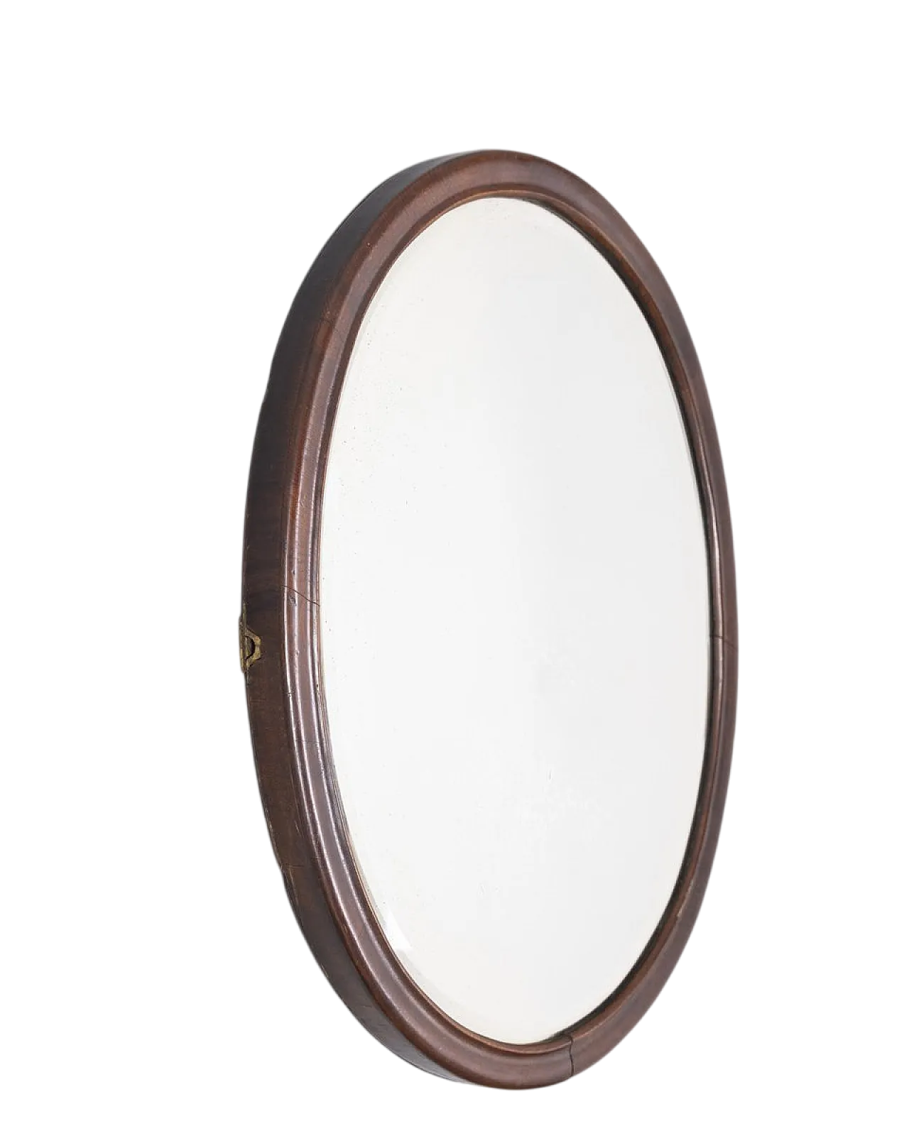 Specchio da parete in noce, anni '60 8