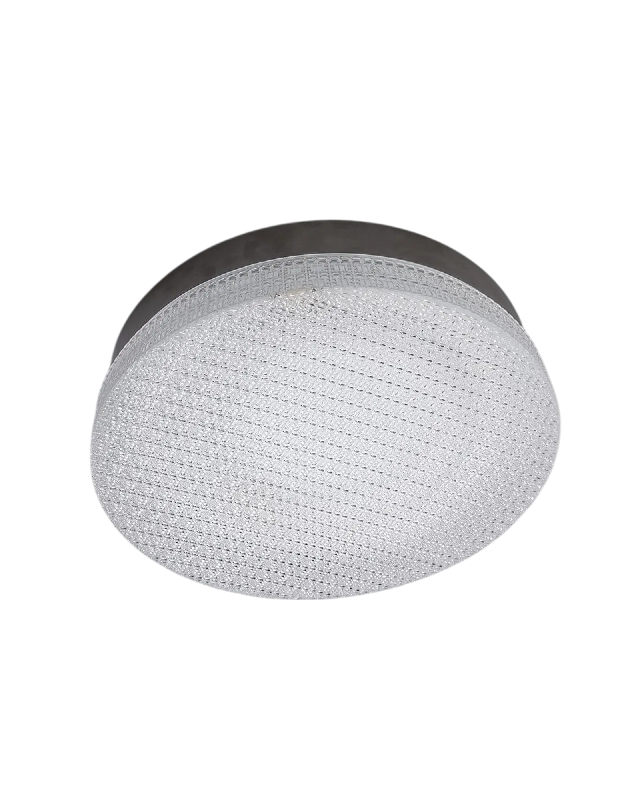 Ceiling lamp in metal and plastic, 1970s 8