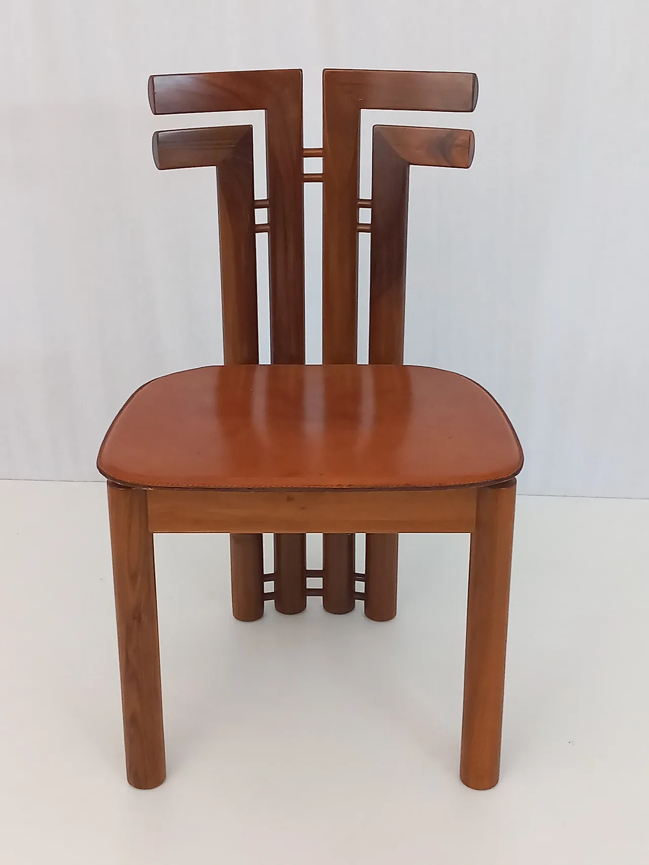 6 Dining Chairs by Mario Marenco for Mobilgirgi, 70s 5