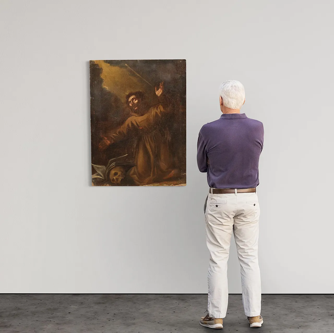 San Francesco d'Assisi, dipinto religioso, '600 3