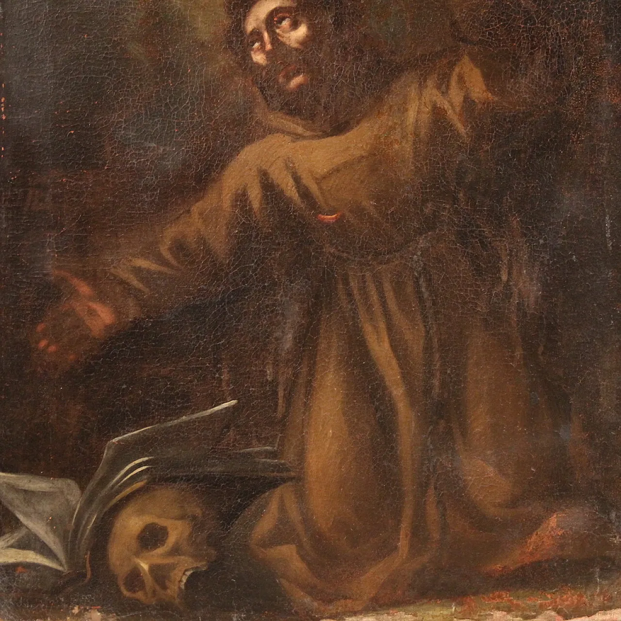 San Francesco d'Assisi, dipinto religioso, '600 4