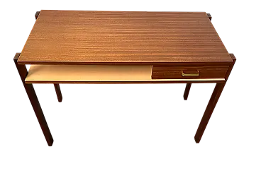 Scrivania scandinava in teak, anni '60