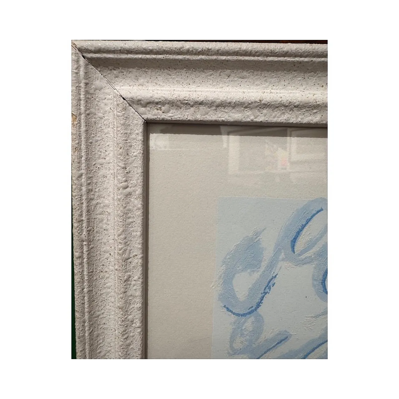 Abstract print by Mario Schifano, silkscreen, 1990s 5