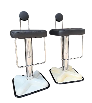 Sgabelli da bar Birillo vintage di Joe Colombo per Zanotta, anni '70