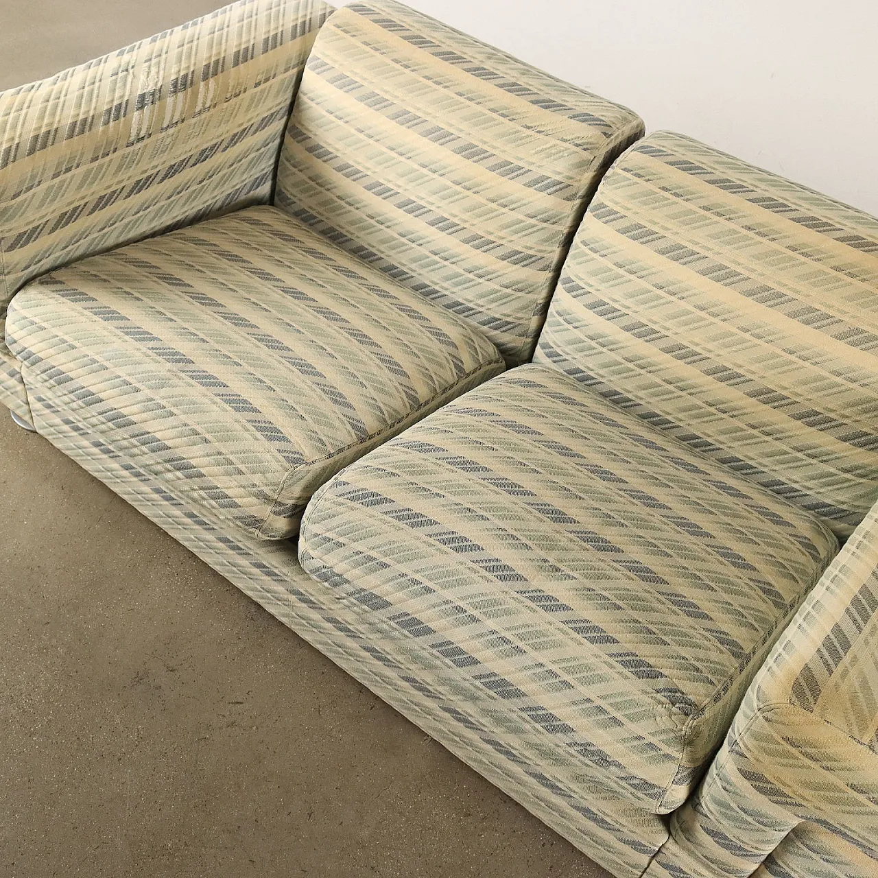 Divano D120 a due posti di Valeria Borsani e Alfredo Bonetti per Tecno, anni '80 8