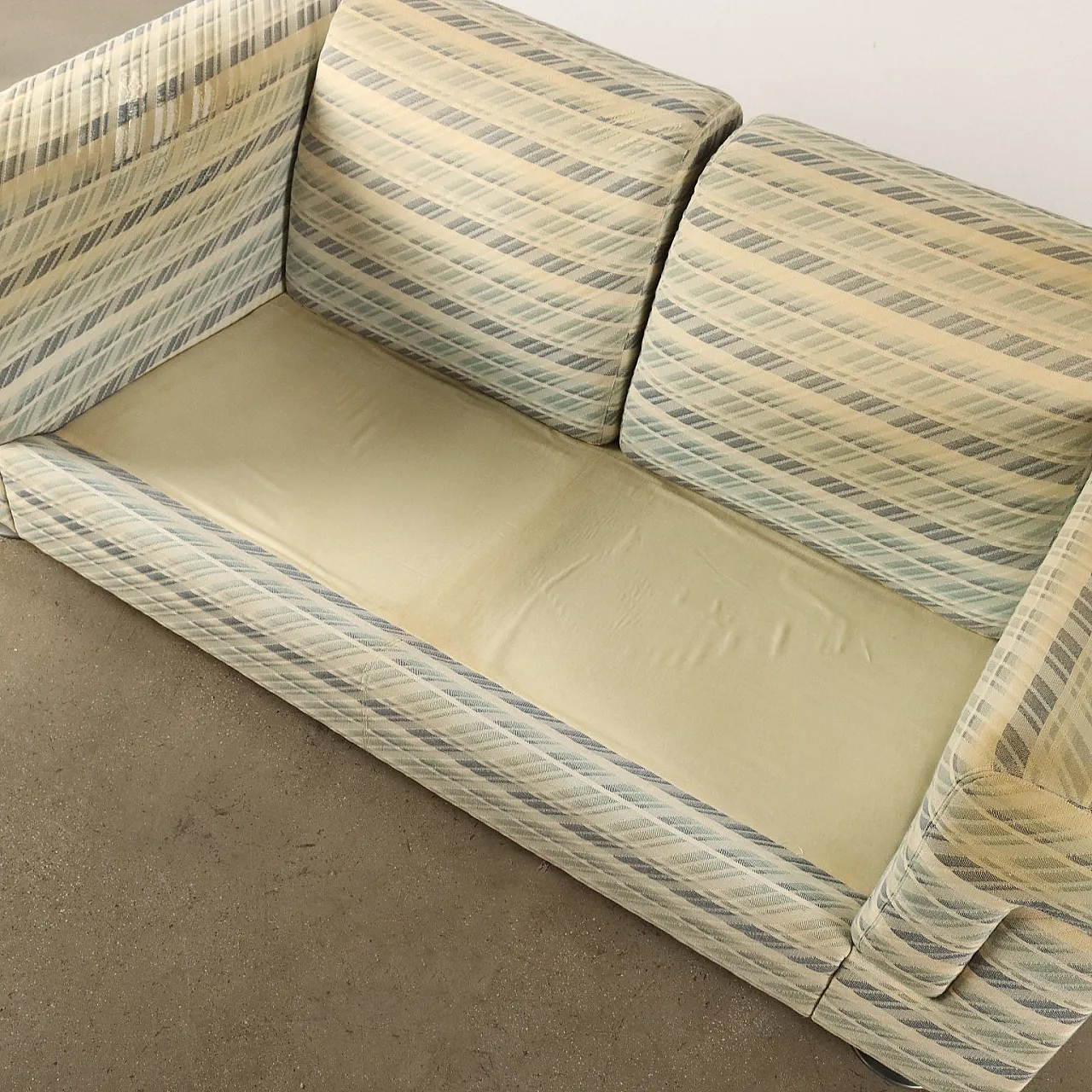 Divano D120 a due posti di Valeria Borsani e Alfredo Bonetti per Tecno, anni '80 10