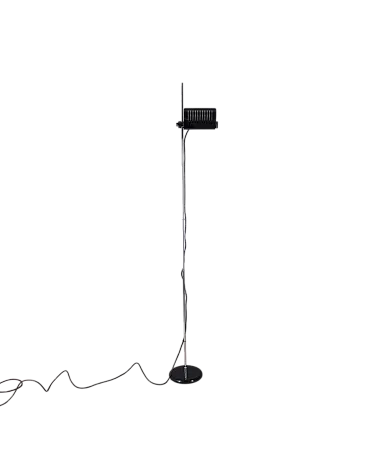 Lampada da pavimento Colombo 626 di Joe Colombo per Oluce, anni '70