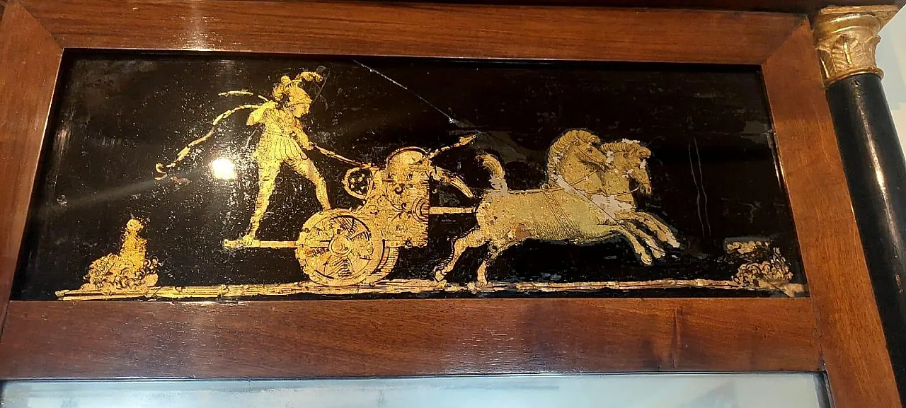 Cassettone Impero con specchiera, primi '800 9