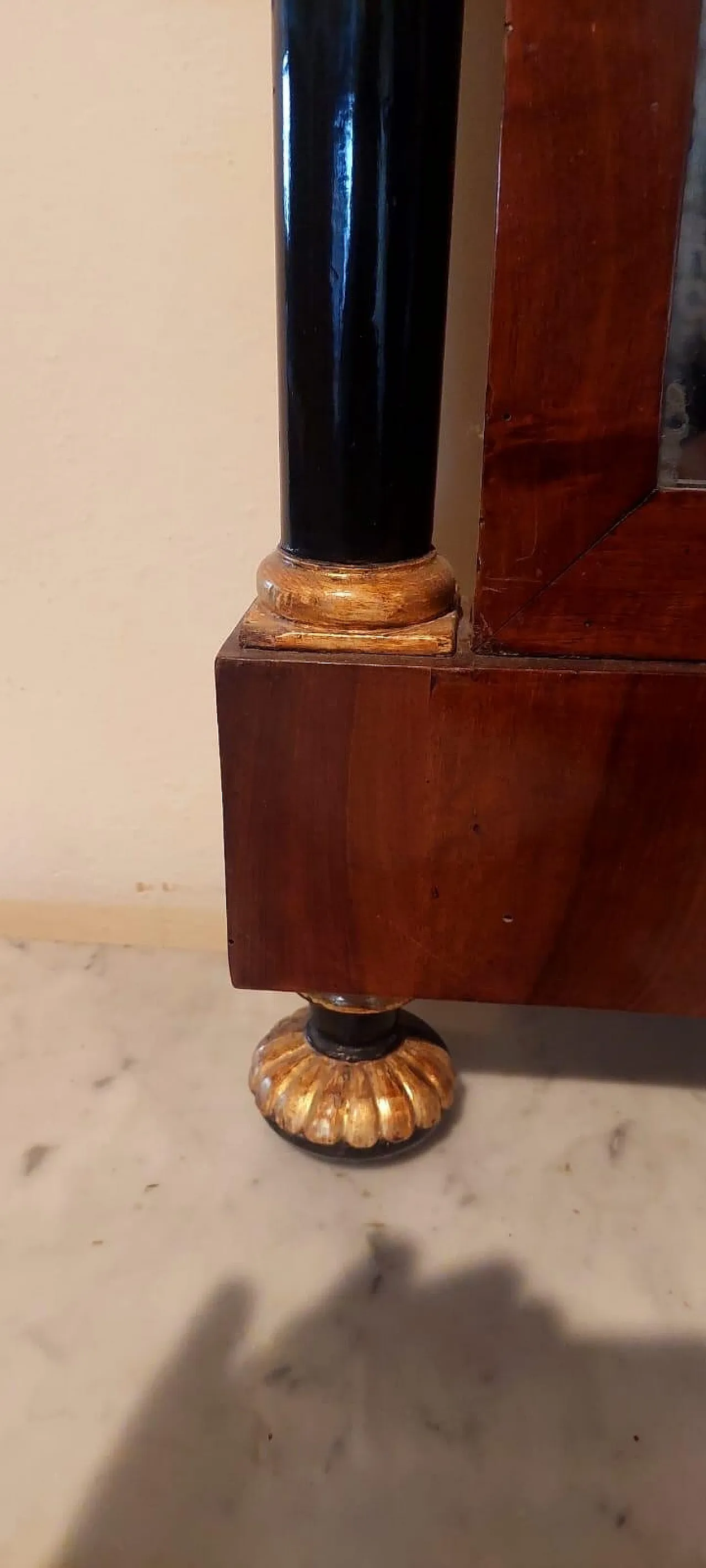 Cassettone Impero con specchiera, primi '800 15