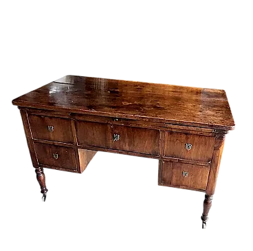 Louis Philippe day desk 5 drawers, metà '800