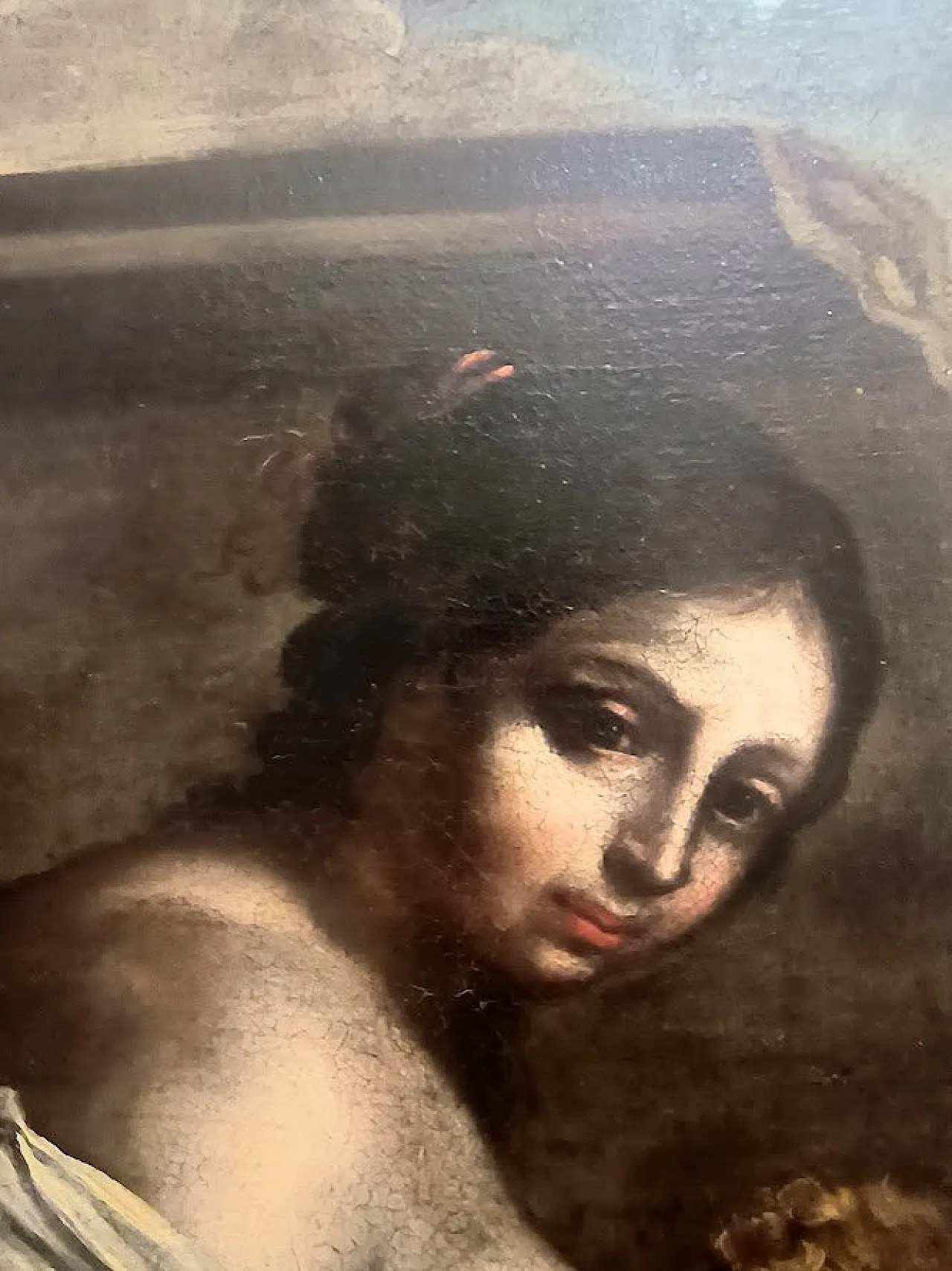 Carità cristiana di Francesco Furini, olio su tela, '600 2