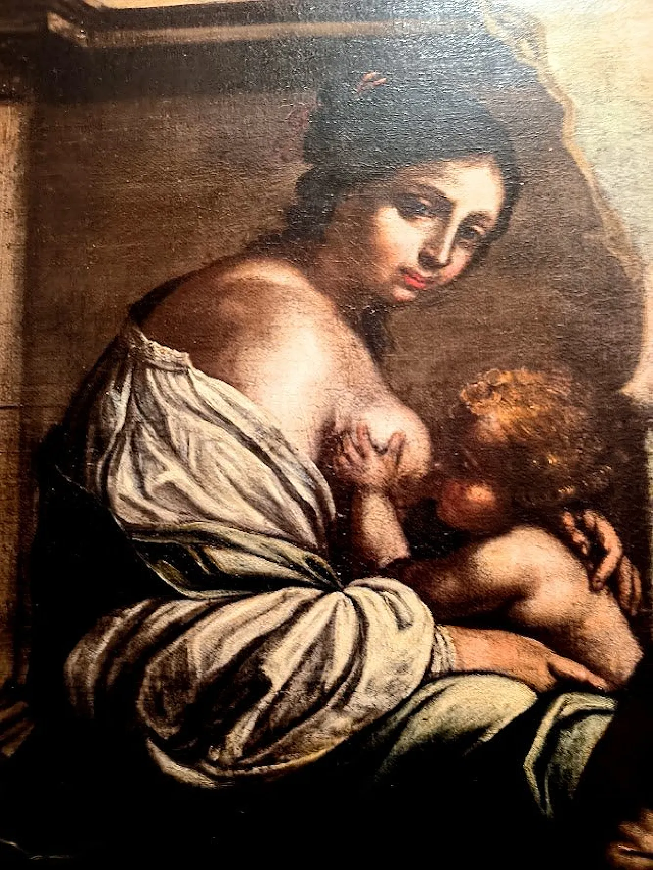 Carità cristiana di Francesco Furini, olio su tela, '600 4