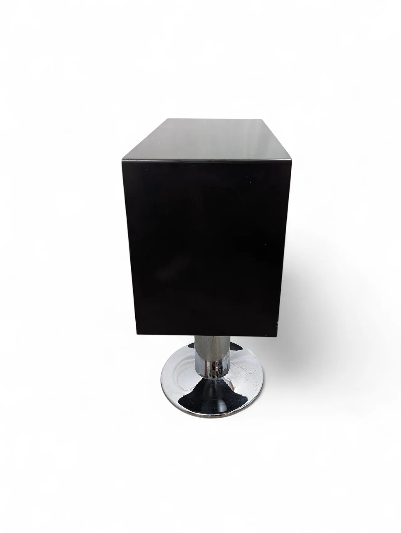 Consolle da ingresso in metallo cromato e verniciato anni 70 5