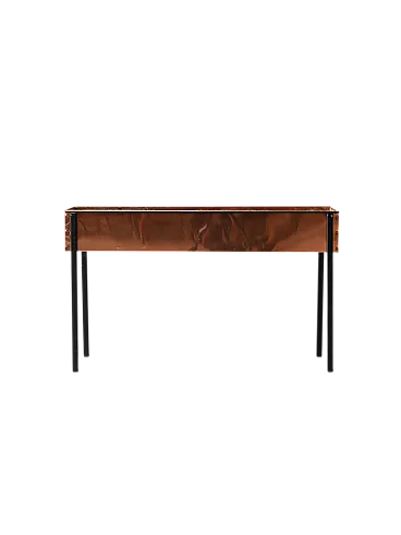 Portafiori scandinavo anni ’60 in rame e metallo