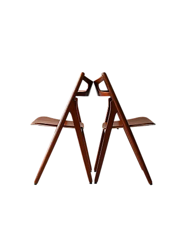 Couple chairs ch29 by Hans J. Wegner