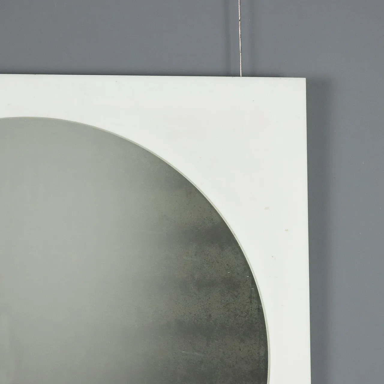 Specchio in vetro Perspex, anni '70 4