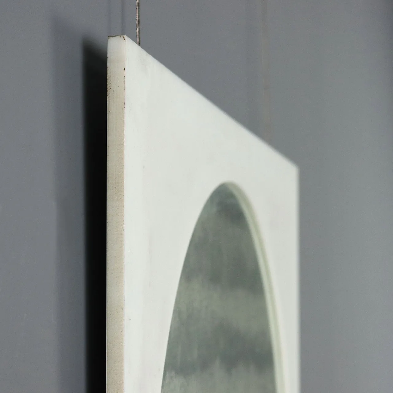 Specchio in vetro Perspex, anni '70 7