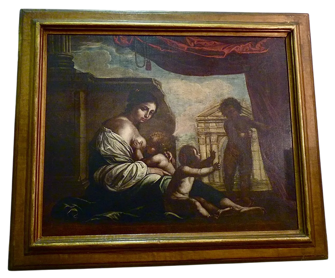 Carità cristiana di Francesco Furini, olio su tela, '600 11