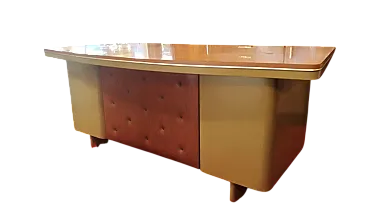 Scrivania metallo laccato di ANONIMA CASTELLI, Bologna Italy anni '50