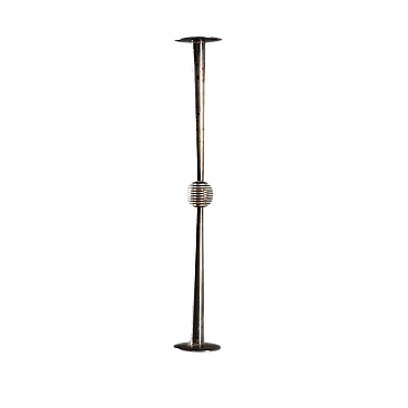 Candelabro in metallo argentato di Lino Sabattini, anni '60