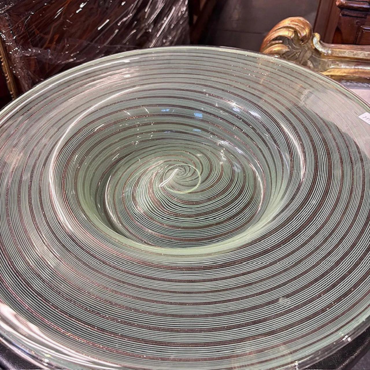 Centrotavola piatto Murano, 1987 4