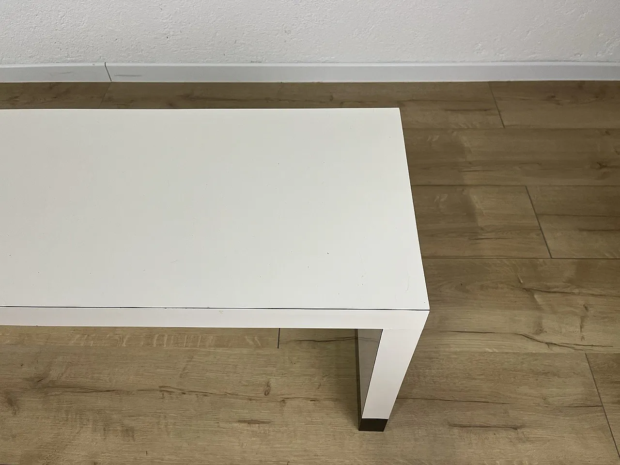 Laminated wood bench, 1980s 4