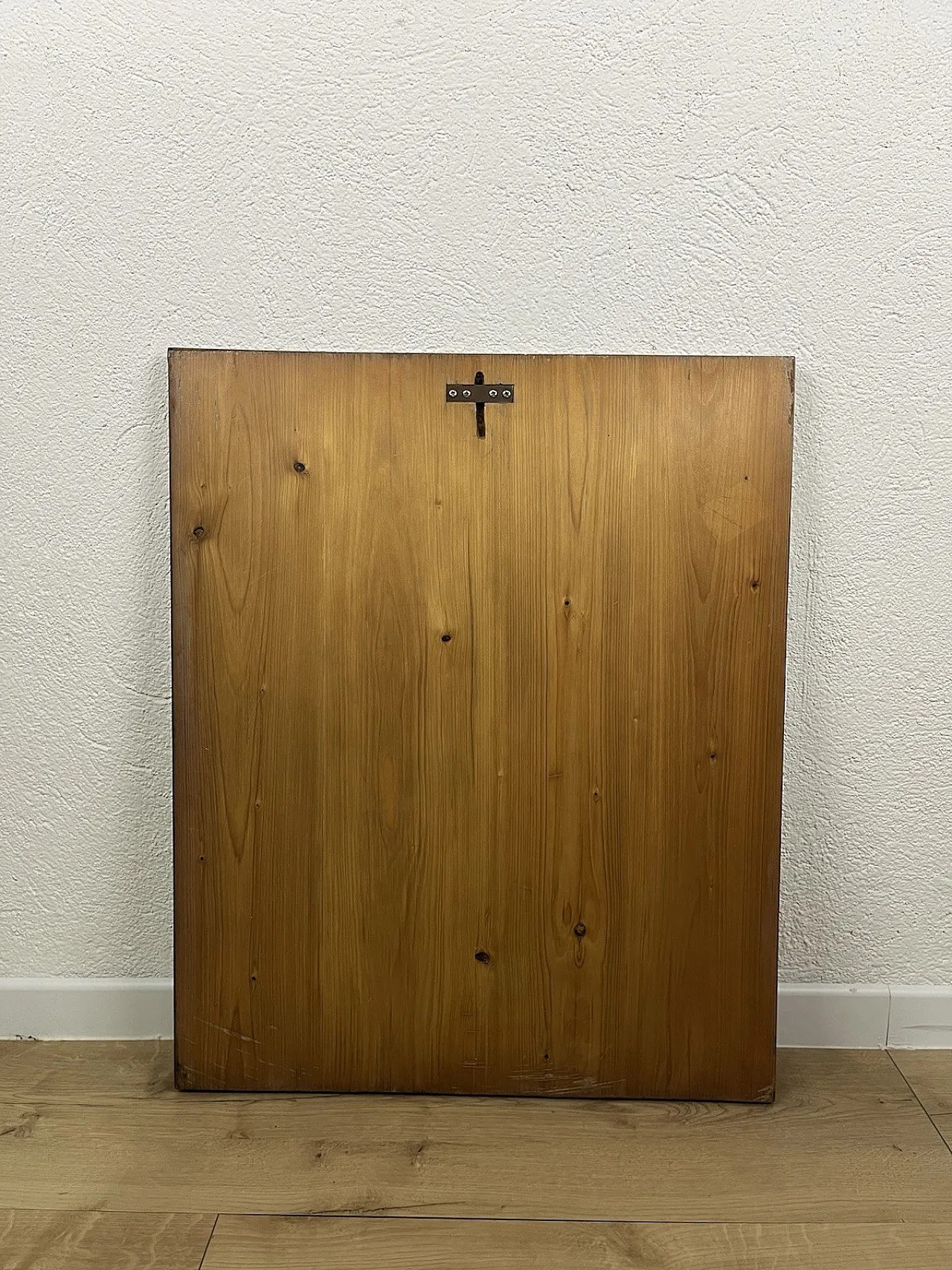 Wood and terracotta panel, 1980s 11