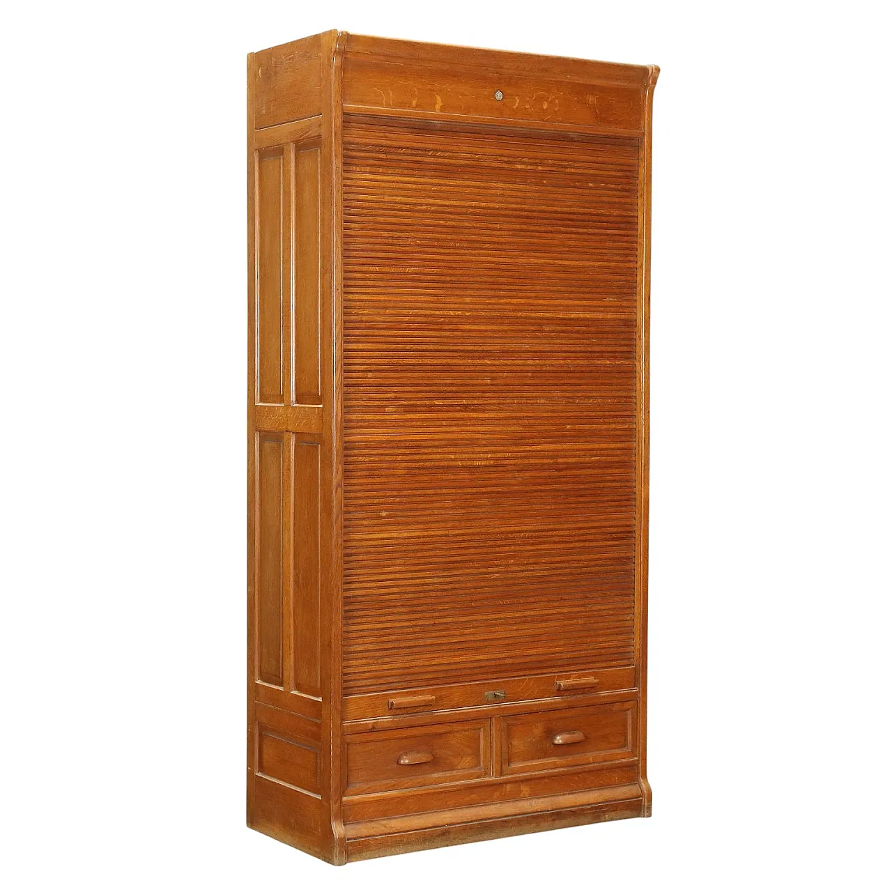 Oak archive cabinet, 20th century 1