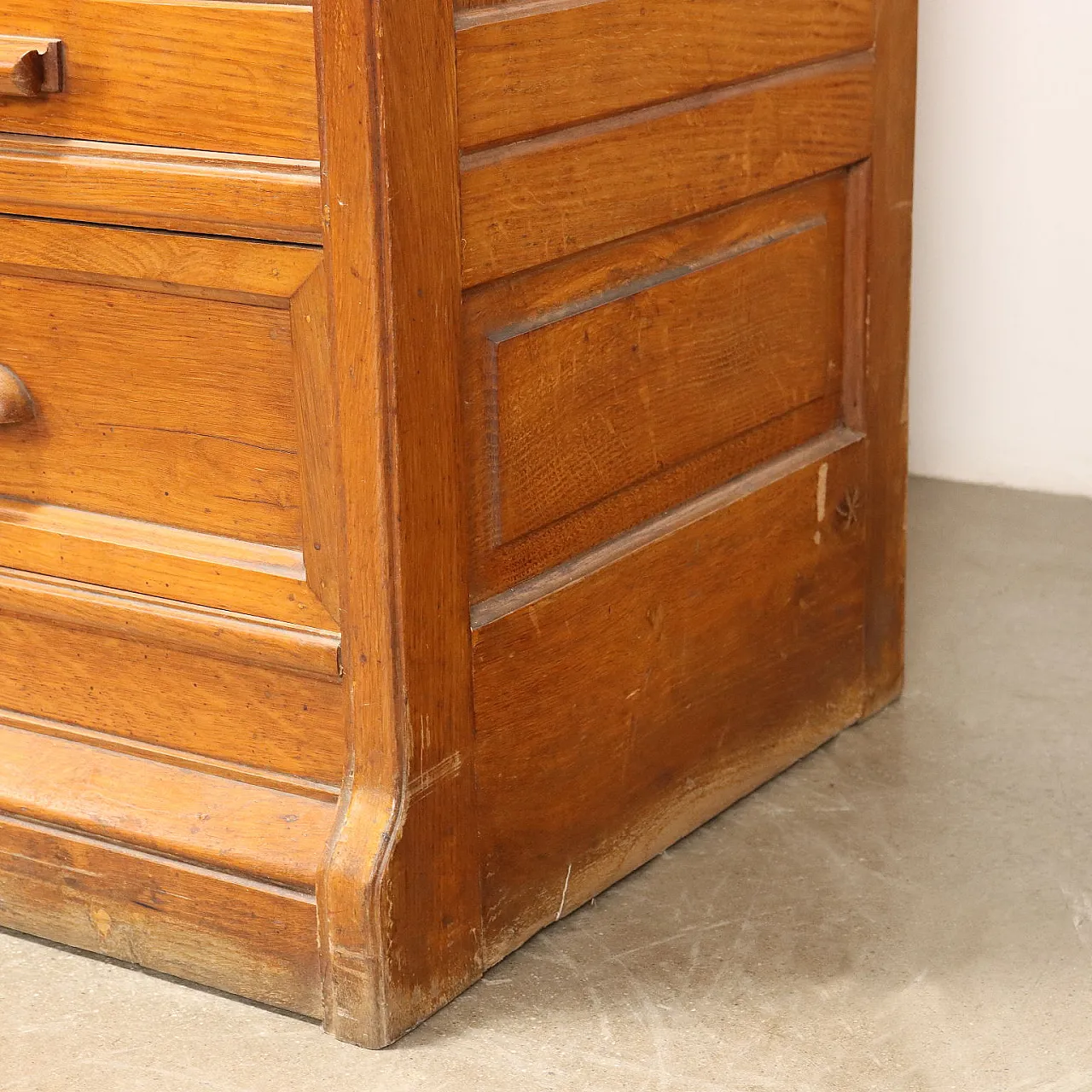 Oak archive cabinet, 20th century 10