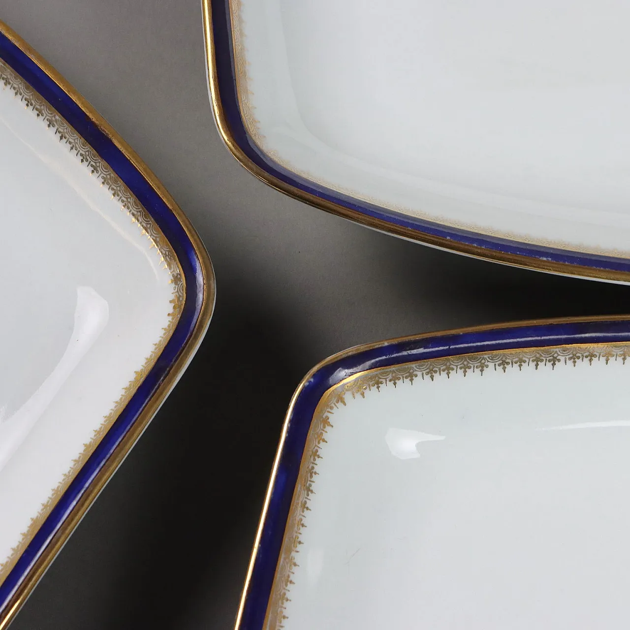 72 Piatti in porcellana cecoslovacca, '900 8