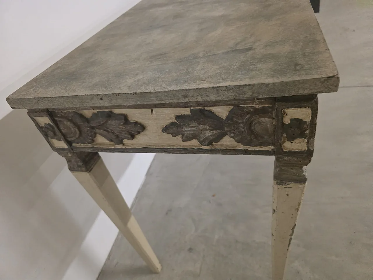 Decorative console Louis XVI style, 20th century 4