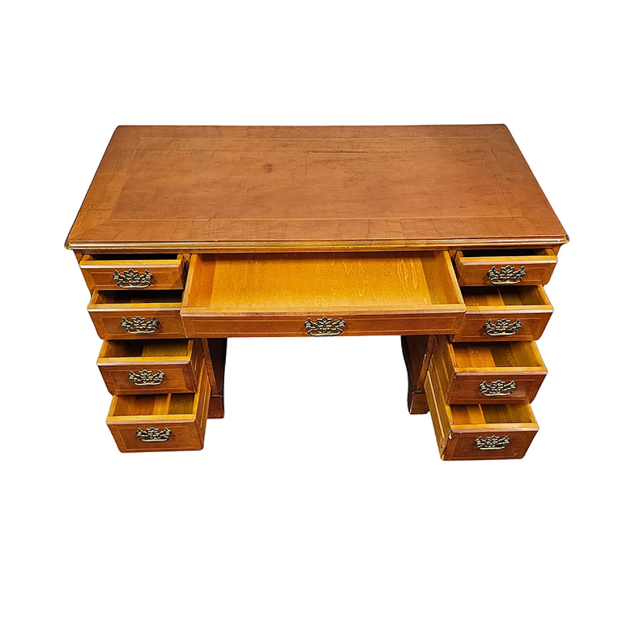 Scrivania a scagno in legno 4