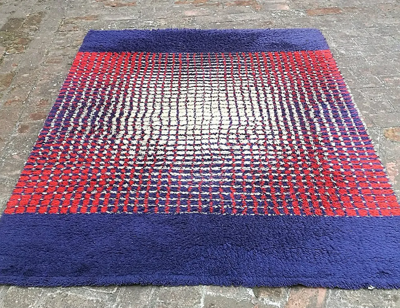 Tappeto in lana Kyoto di Gaetano Pesce, anni '60 1