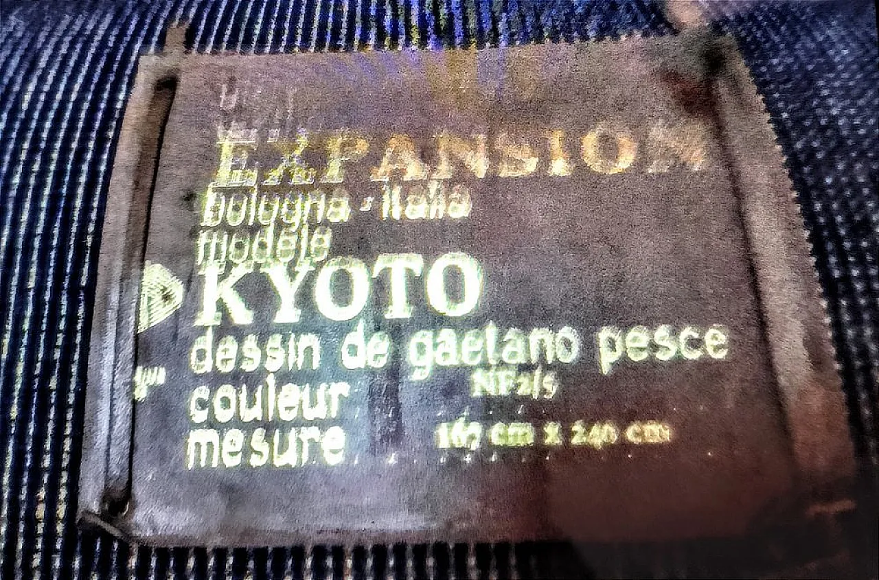 Tappeto in lana Kyoto di Gaetano Pesce, anni '60 5