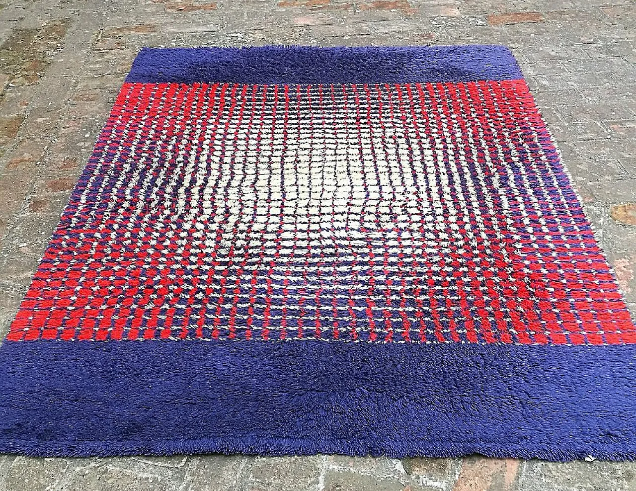 Tappeto in lana Kyoto di Gaetano Pesce, anni '60 12