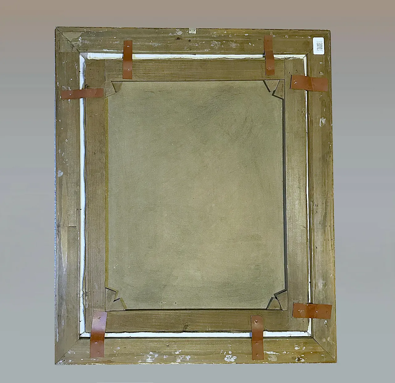 Portrait of a young woman by P.E. Passaro, oil on canvas, 1950s 7