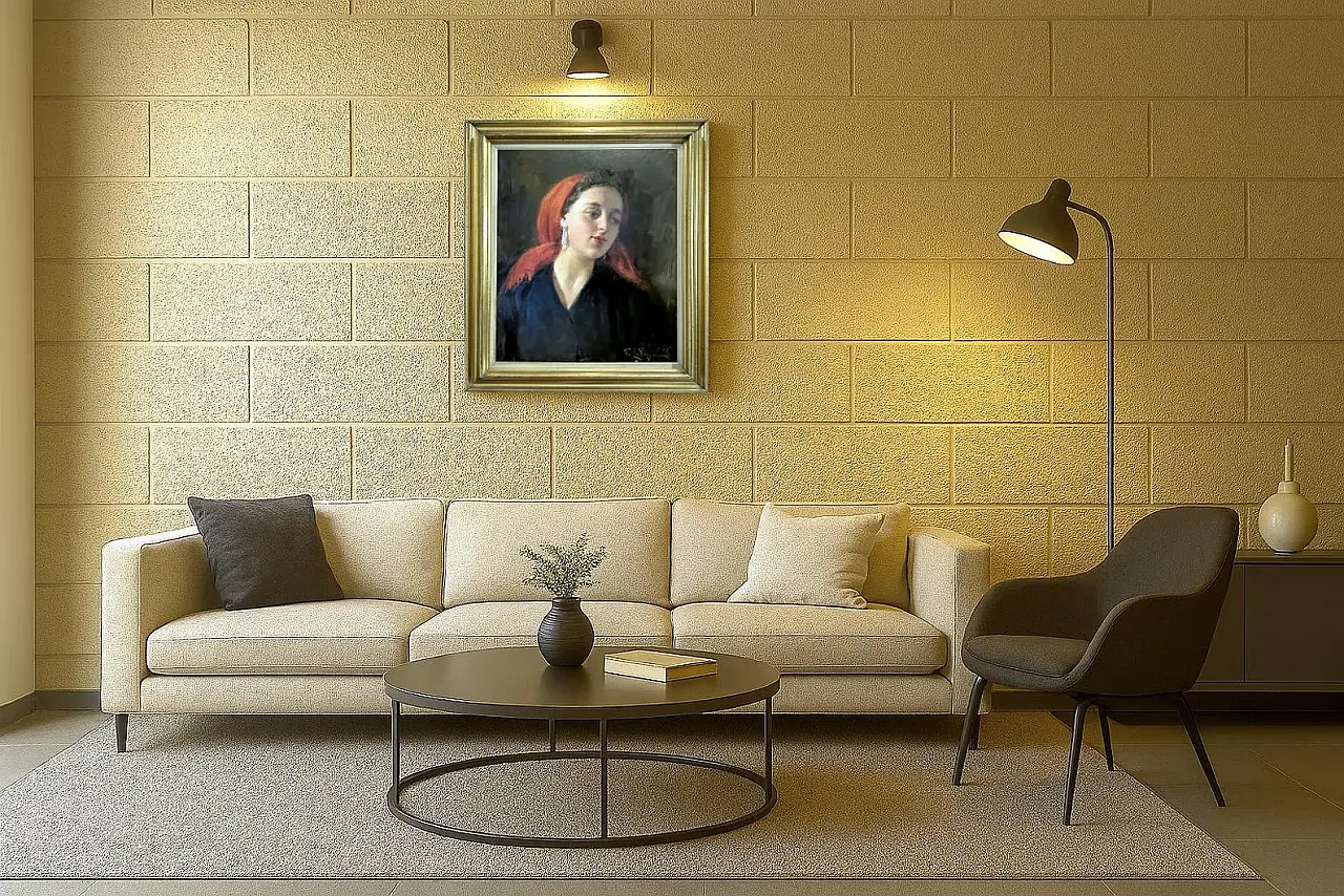 Portrait of a young woman by P.E. Passaro, oil on canvas, 1950s 8