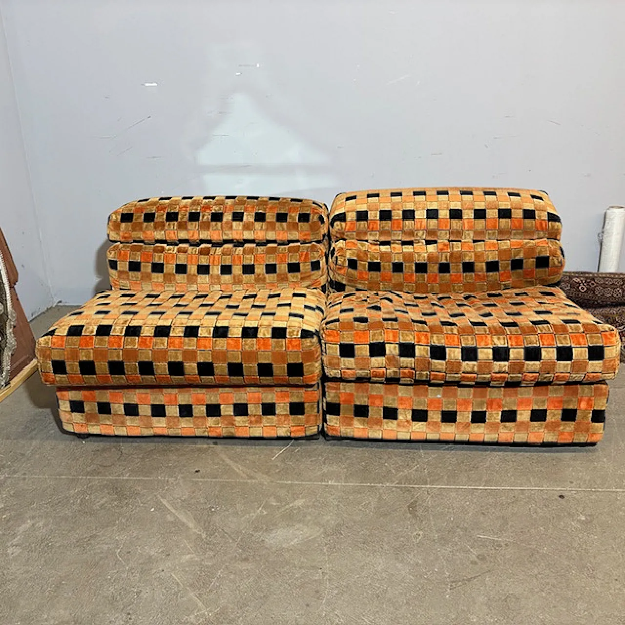 Coppia di poltrone Erasmo di Afra e Tobia Scarpa per B&B, '900 1