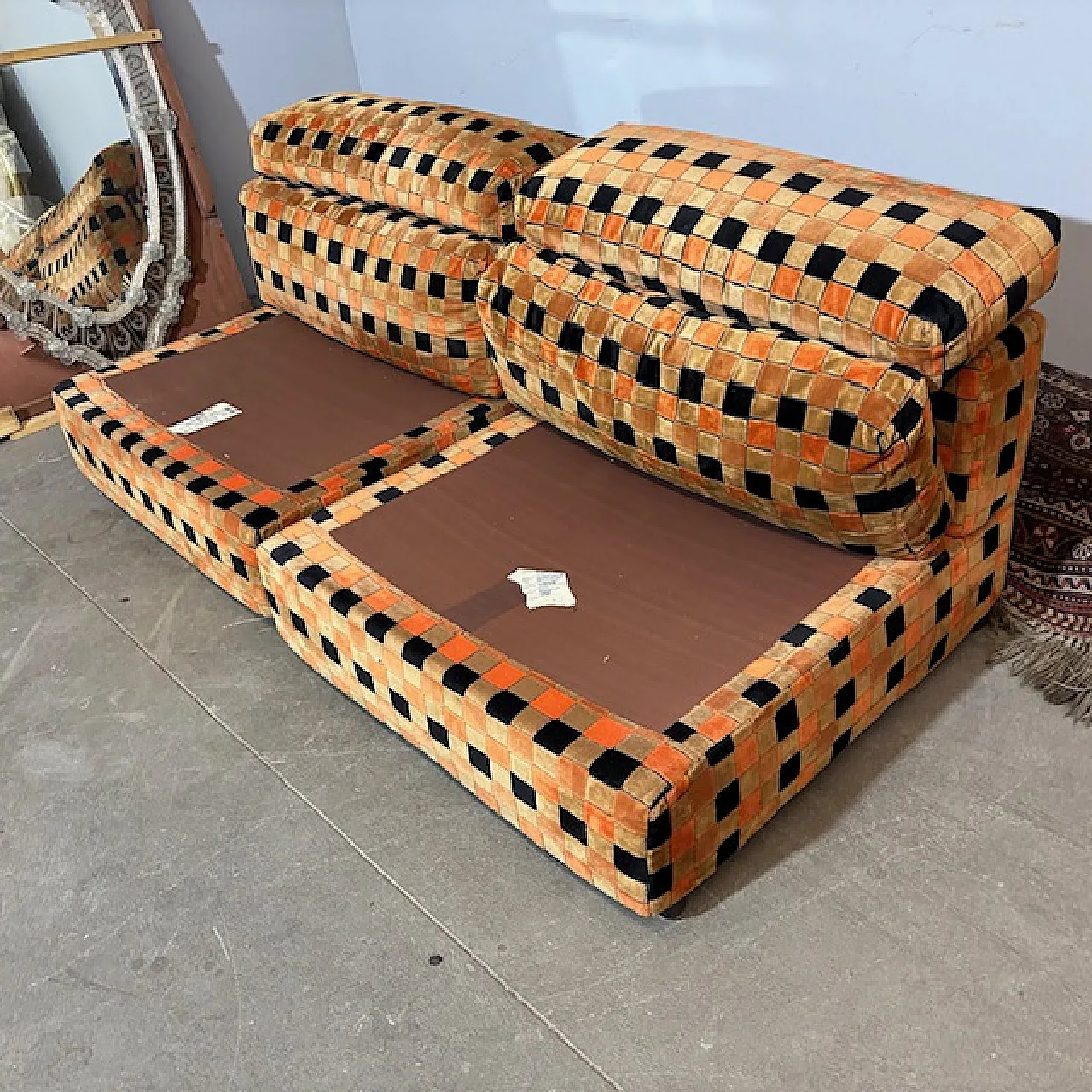 Coppia di poltrone Erasmo di Afra e Tobia Scarpa per B&B, '900 2