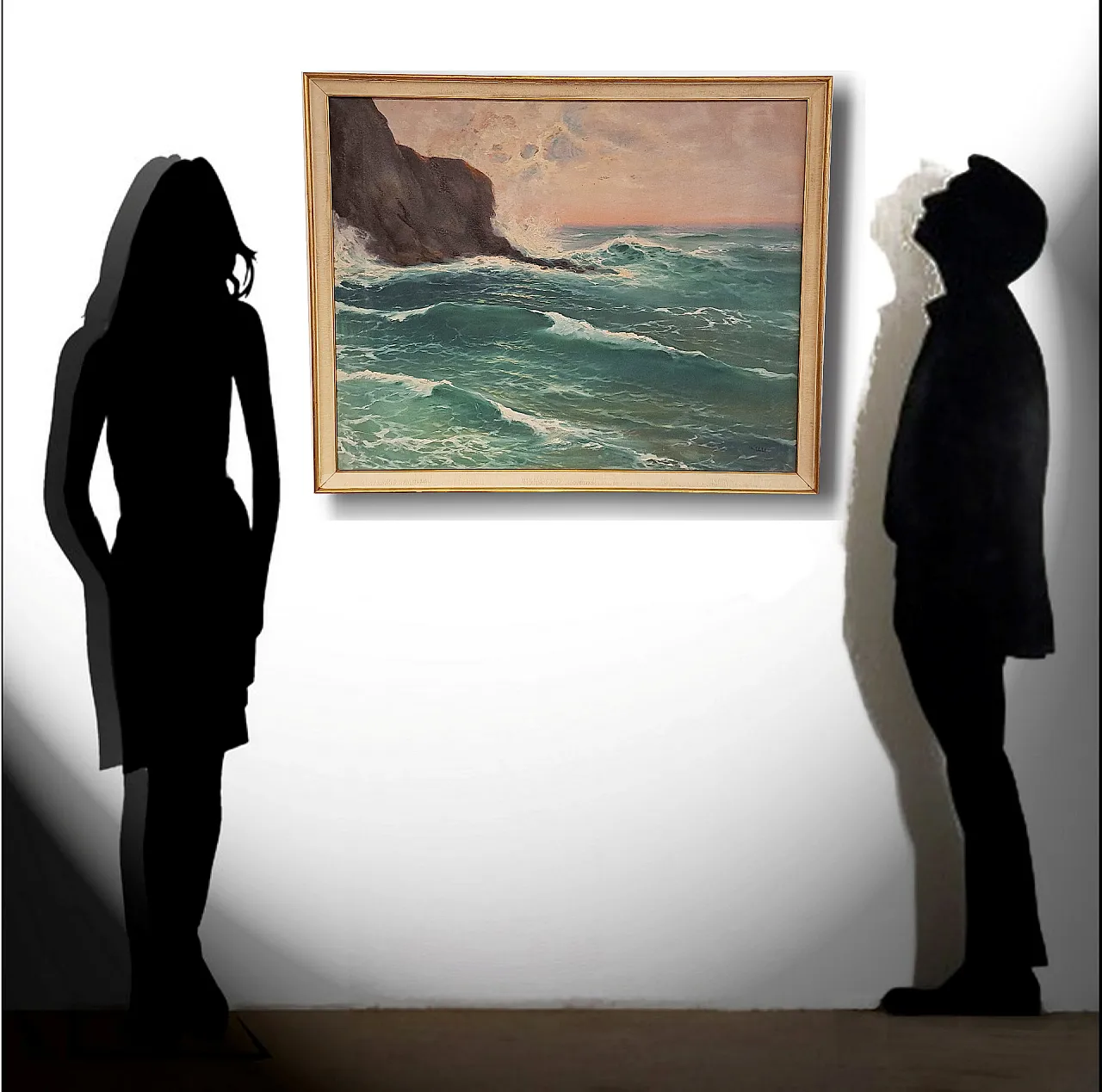 Mareggiata di Giuseppe Caselli, '900 1